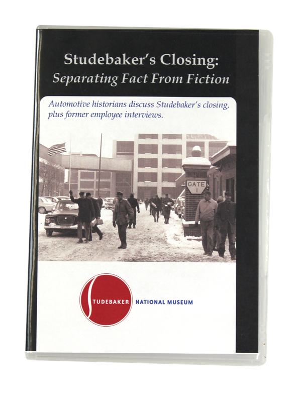 DVD STUDEBAKER'S CLOSING