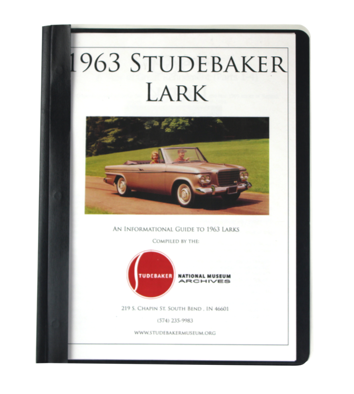 63 STUDEBAKER LARK MONOGRAPH