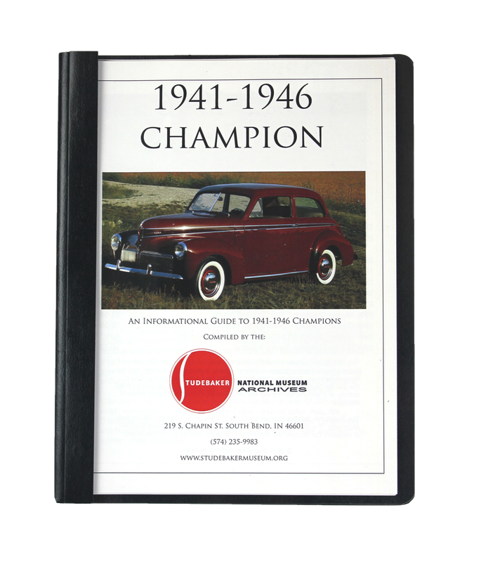 1941-46 CHAMPION MONOGRAPH