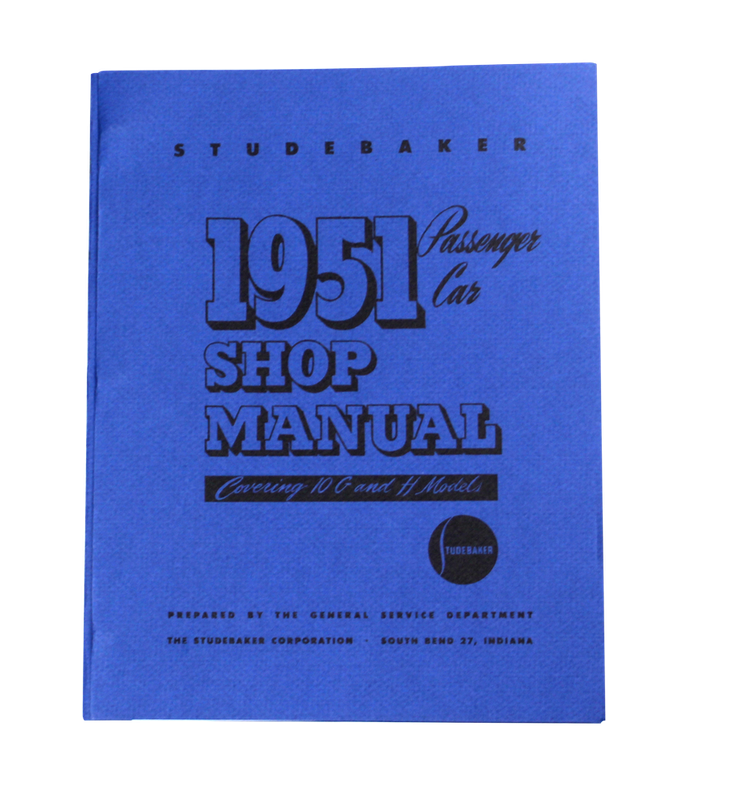1951-1952 CAR SHOP MANUAL