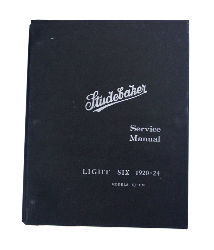 20-24 LIGHT SIX SHOP MANUAL