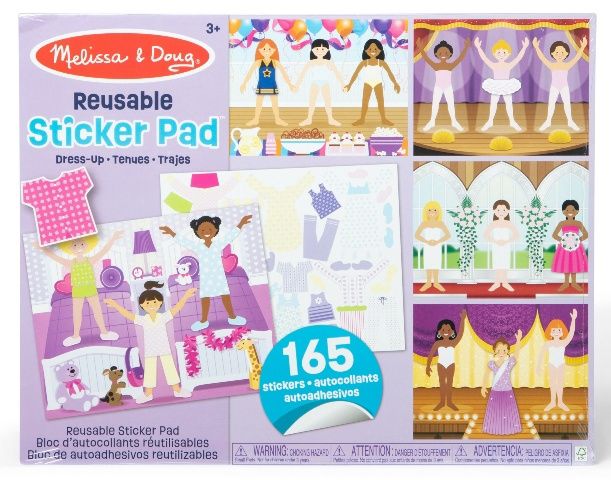 DRESS UP STICKER PAD