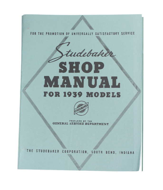 39-40 SHOP MANUAL COMM &amp; PRES
