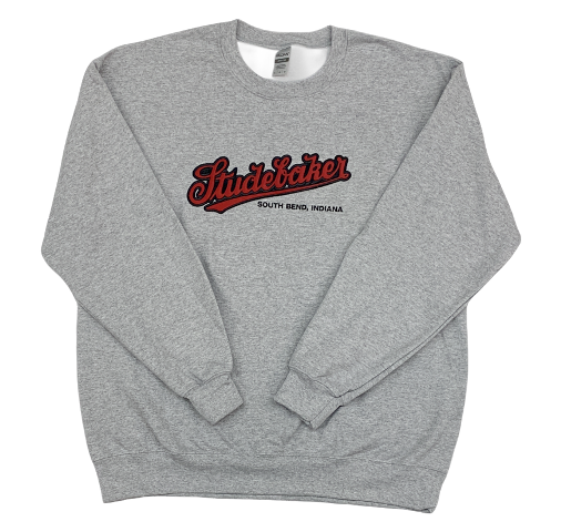 GRAY SCRIPT SWEATSHIRT