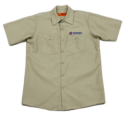 TAN STUDE WORKSHIRT, Size: S