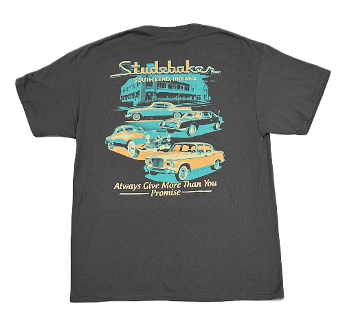 GRAY STUDE CAR T-SHIRT