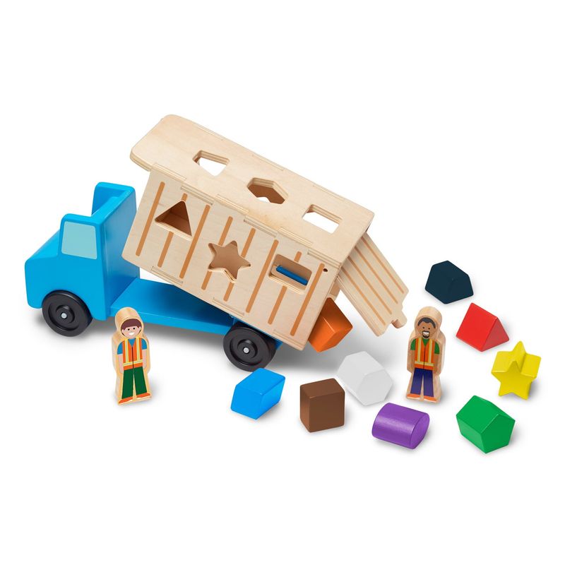 SHAPE SORTING DUMP TRUCK