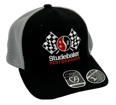 BLK/GRAY PERFORMANCE HAT