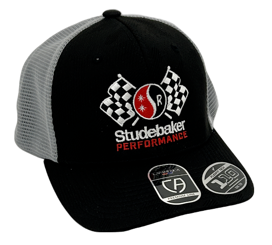 BLK/GRAY PERFORMANCE HAT