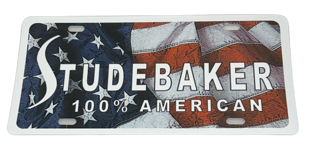 100% AMERICAN LICENSE PLATE