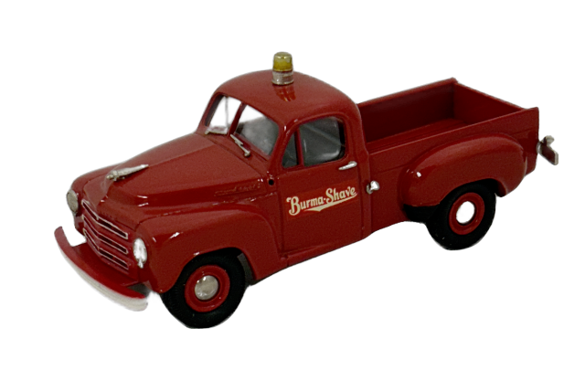 1953 R-5 TRUCK- BURMA SHAVE