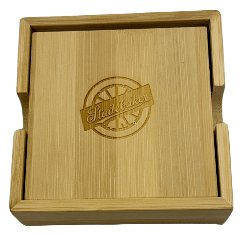 STUDE BAMBOO COASTER SET