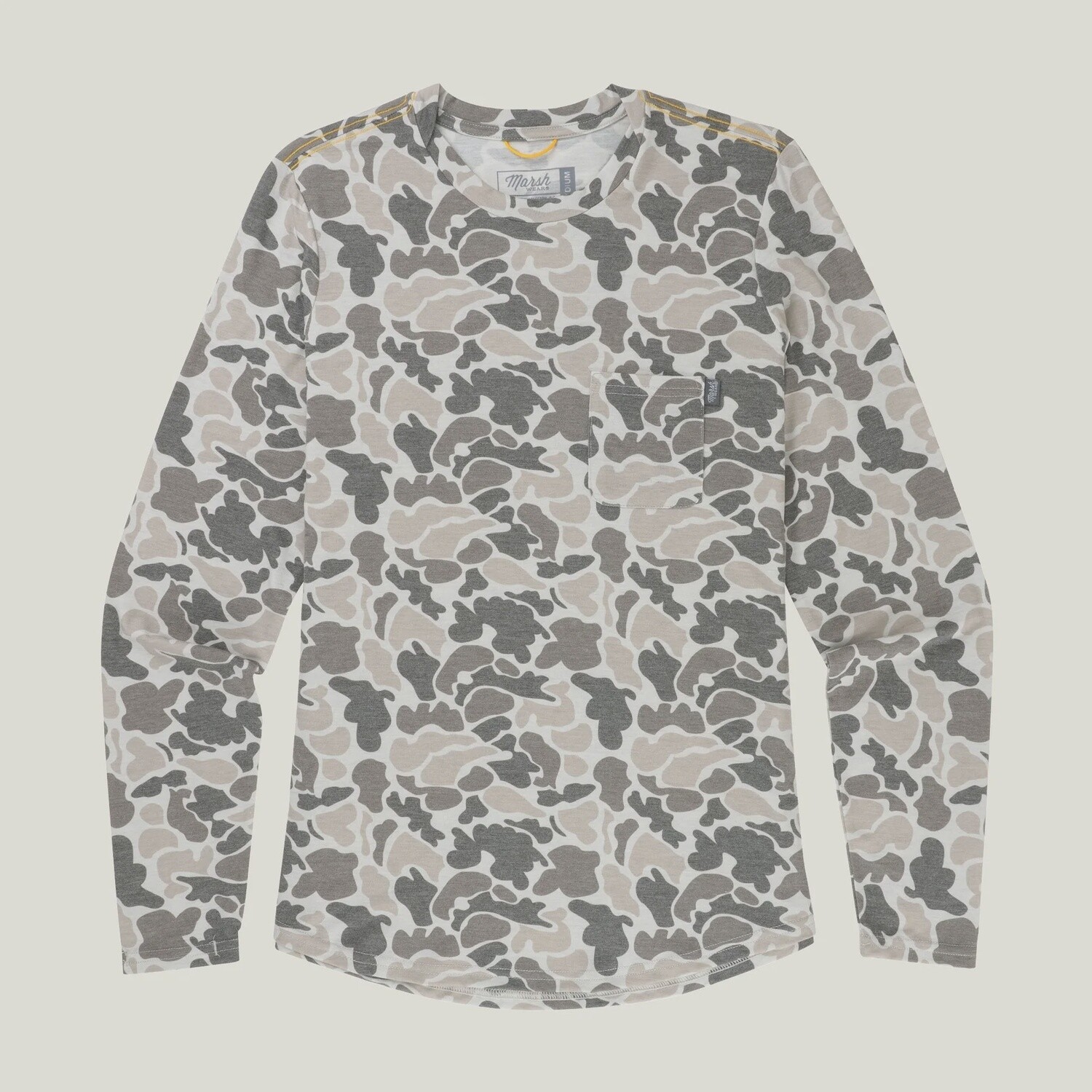 WOMENS BUXTON HAGOOD LS STONE, Size: XS