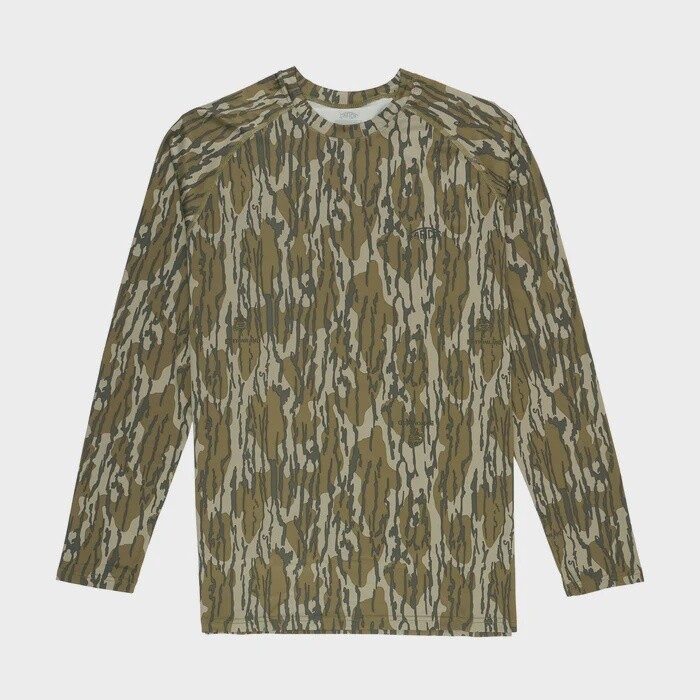 MOSSY OAK CAMO LS PERFORMANCE SHIRT