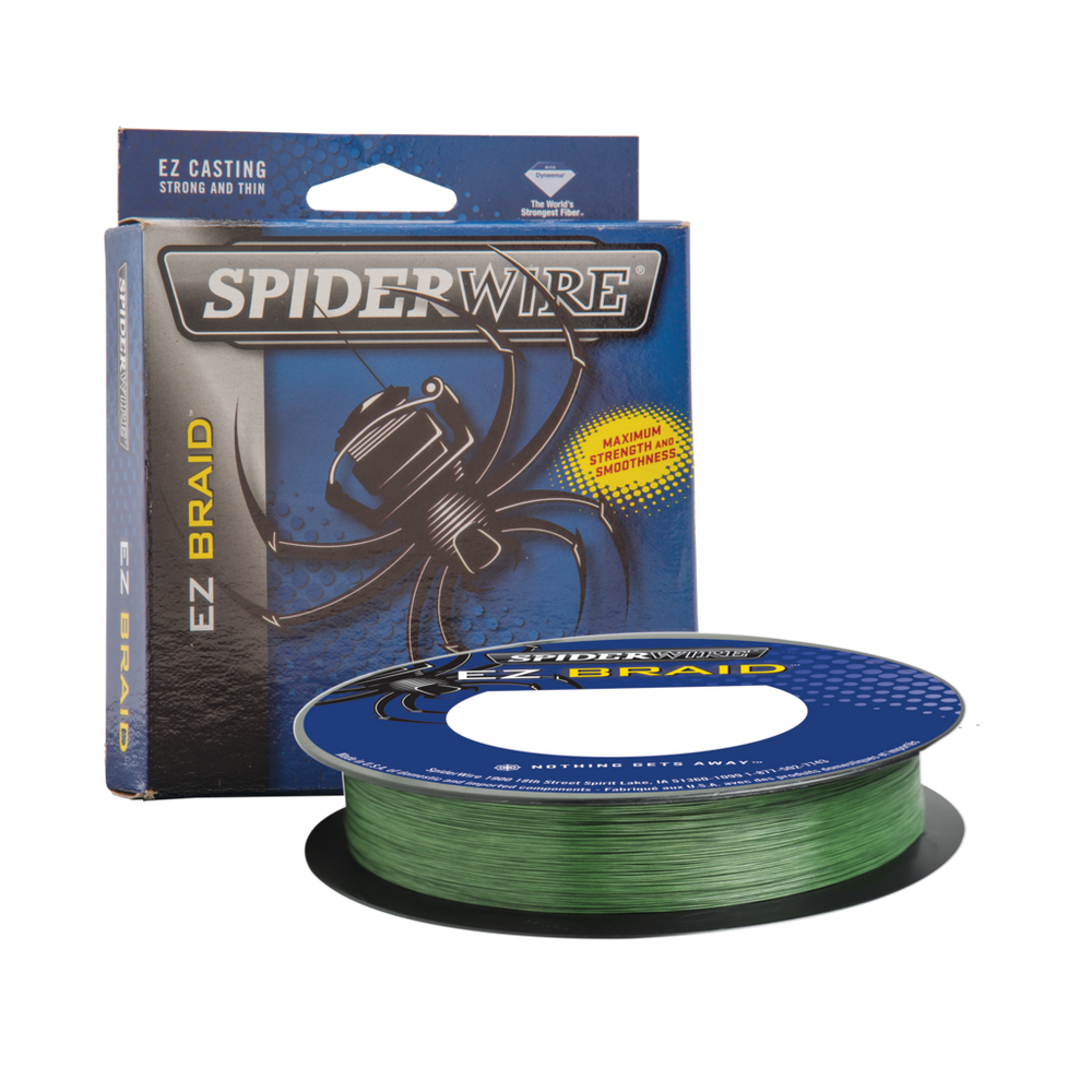 EZ BRAID FILLER SPOOLS, Size: 10LB, COLOR: MOSS GREEN, LENGTH: 110YD