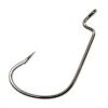 WORM G-LOCK HOOK, Size: 1/0, COLOR: NS BLACK