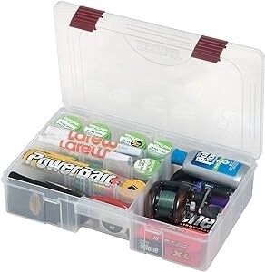DEEP STOWAWAY BOX W/ADJ DIVIDERS
