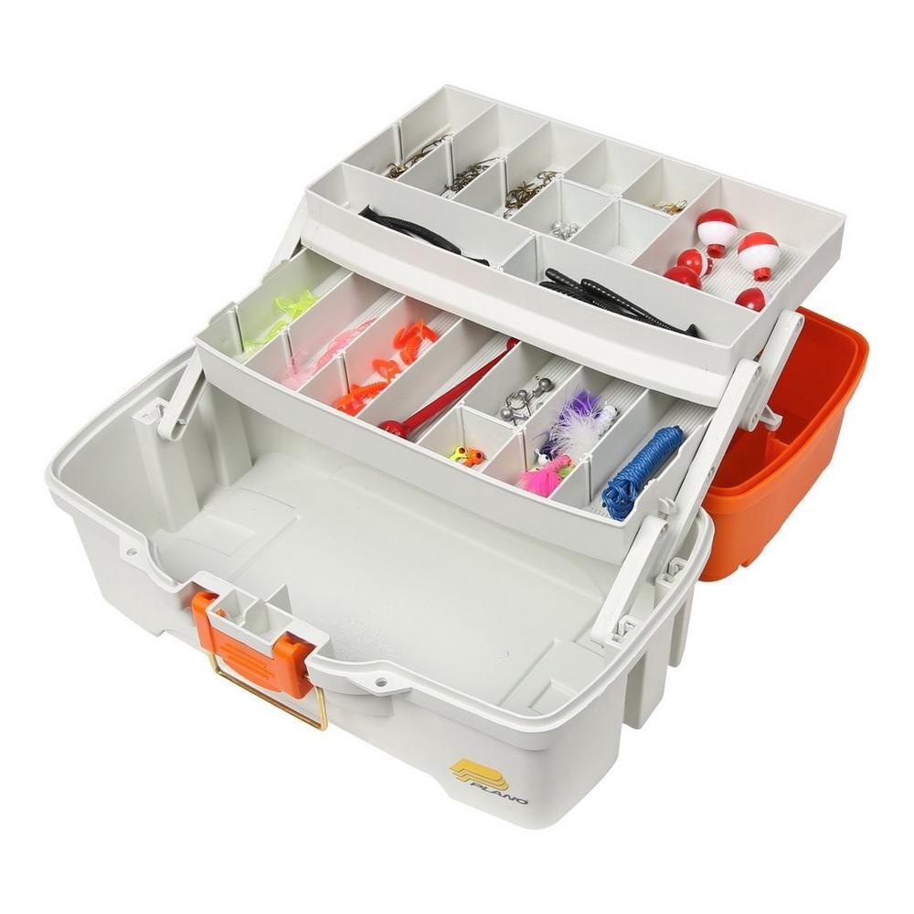 LETSFISH TWO TRAY TACKLE BOX LARGE