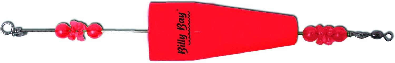 A80-R CLICK CLACKERS 3&quot; POPPING FLOAT RED