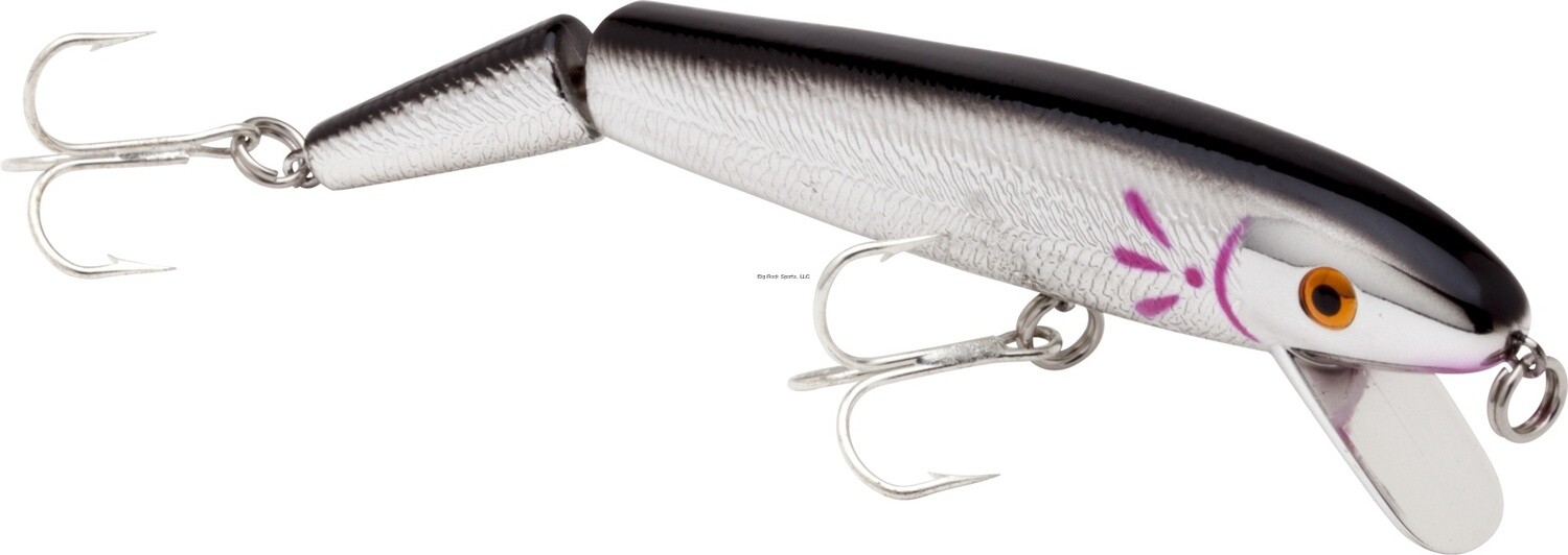 CJ904 JOINTED RED FIN 5&quot;,5/8 OZ CHROME/BLK