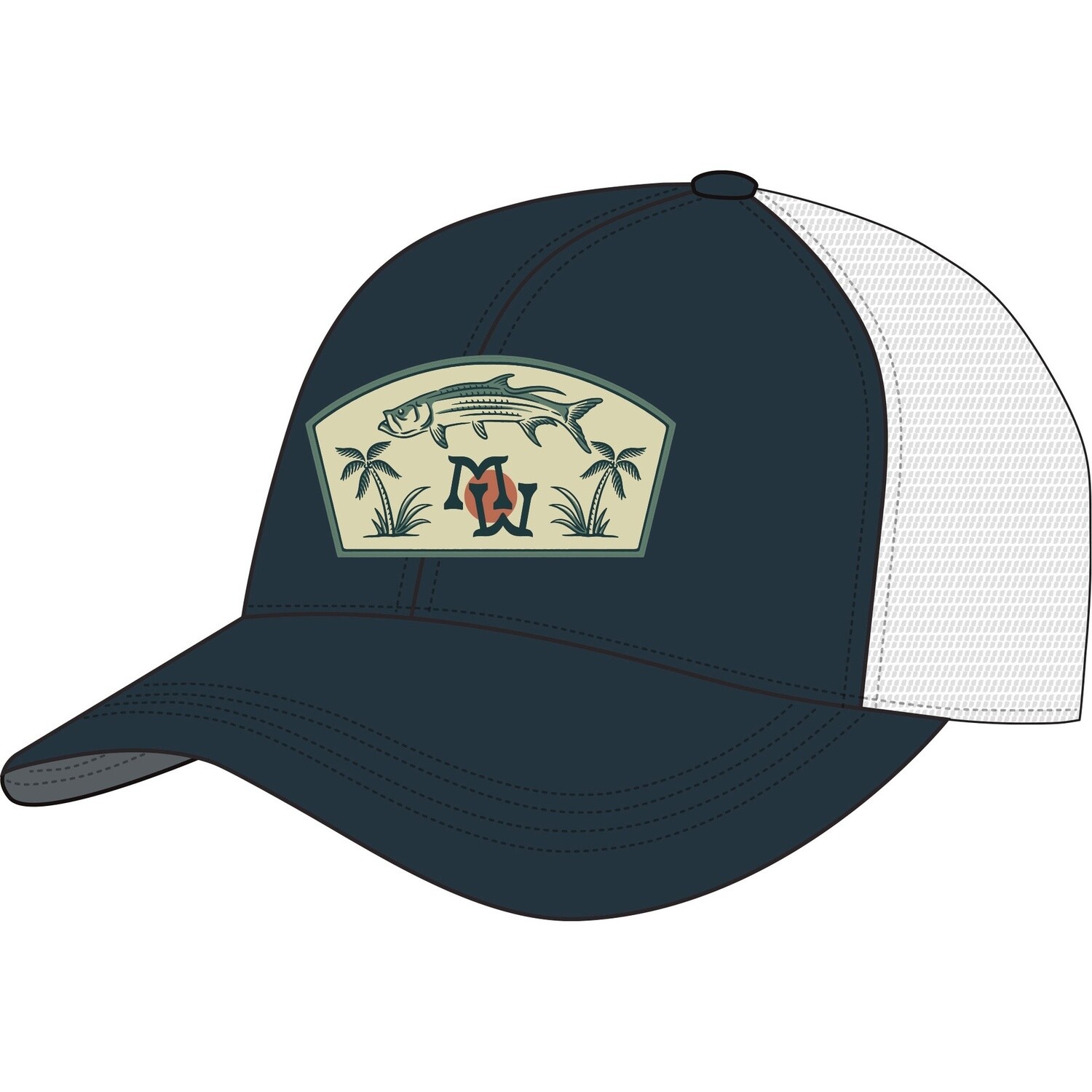 SILVER KING TRUCKER NAVY