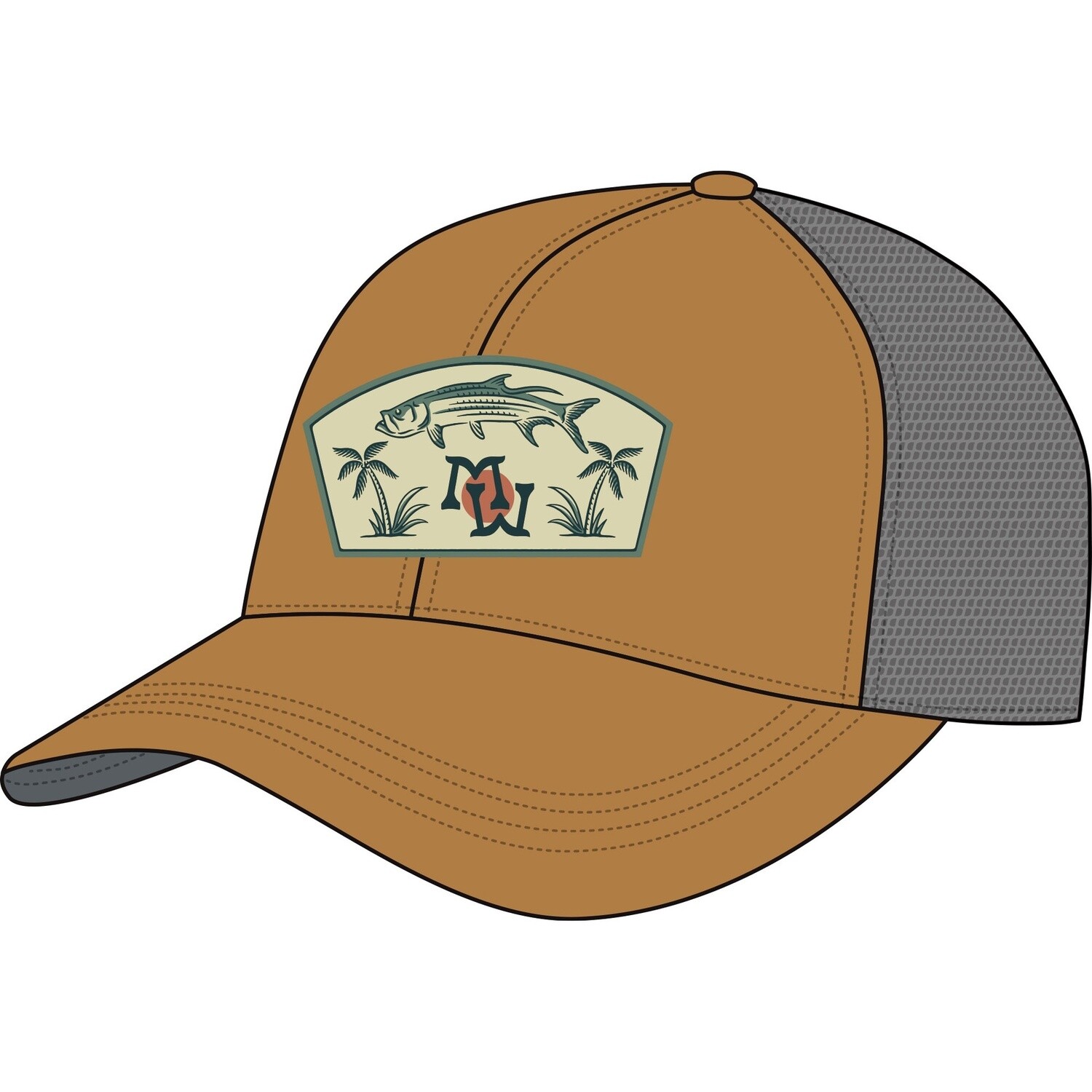 SILVER KING TRUCKER BROWN