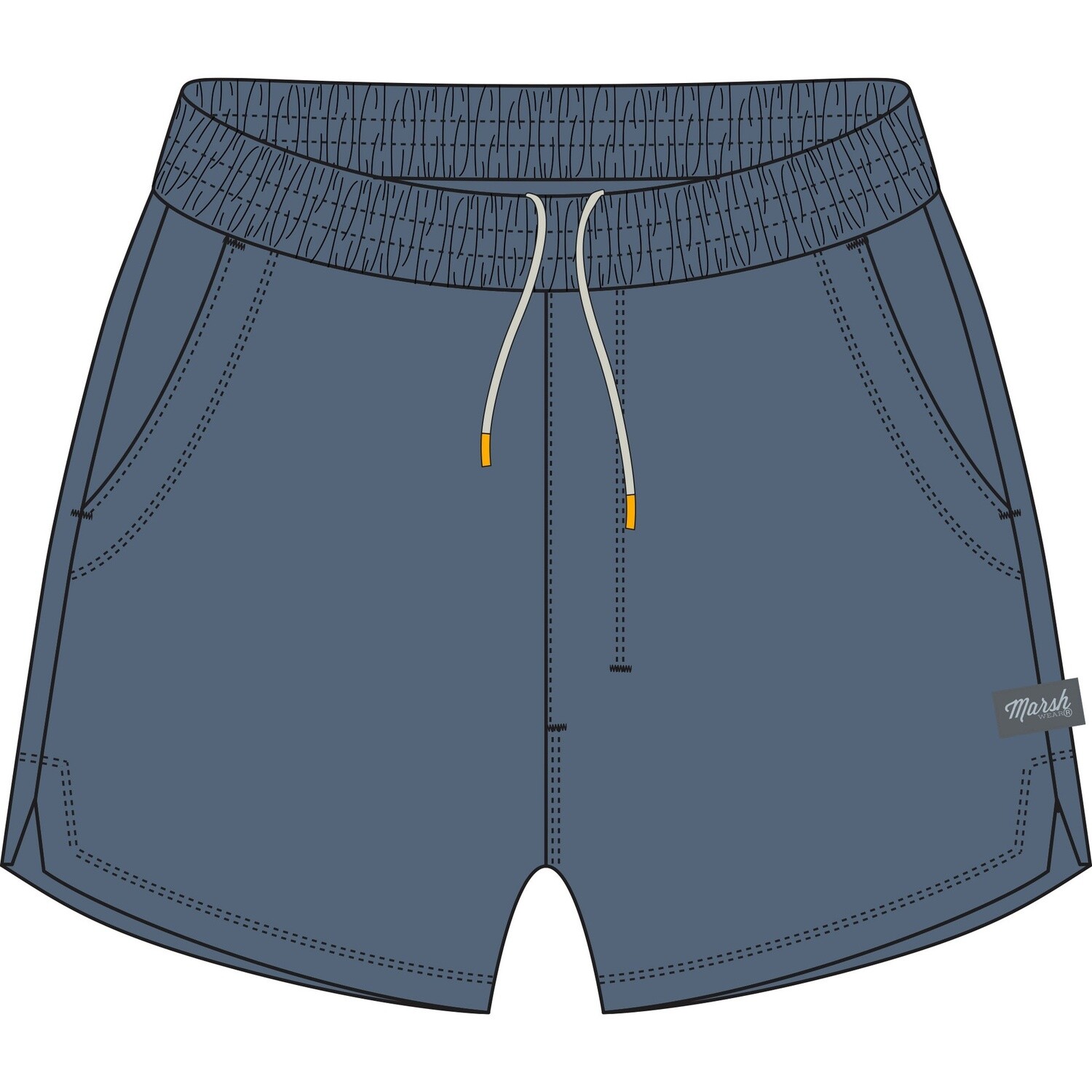 WOMENS PRIME SHORTS BLUEFIN