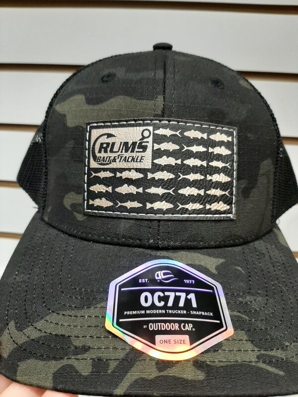 6PNL CAMO/MESH HAT