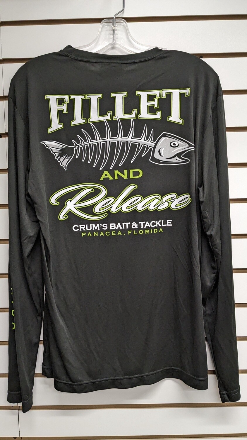 CRUMS FILLET  RELEASE LOGO BLACK, Size: S