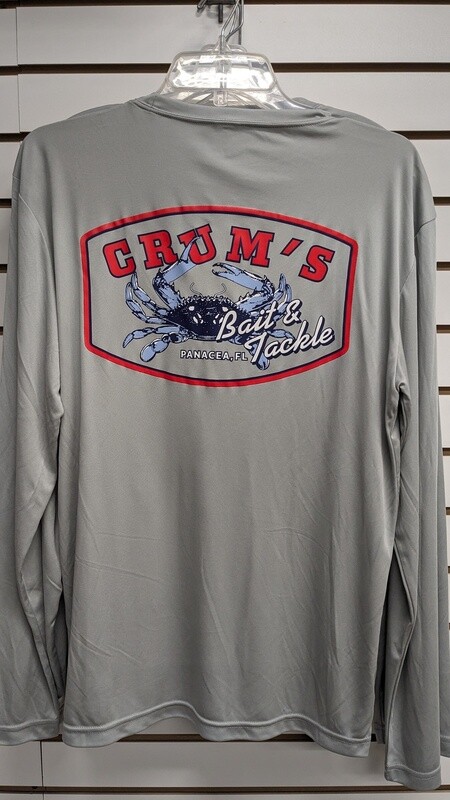 CRUMS CRAB LOGO SILVER