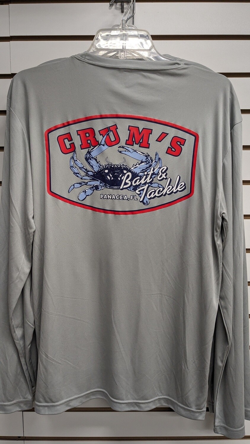 CRUMS CRAB LOGO SILVER, Size: S