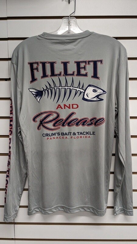 CRUMS FILLET RELEASE LOGO SILVER