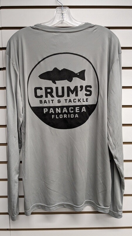 CRUMS BT FISH CIRCLE LOGO SILVER