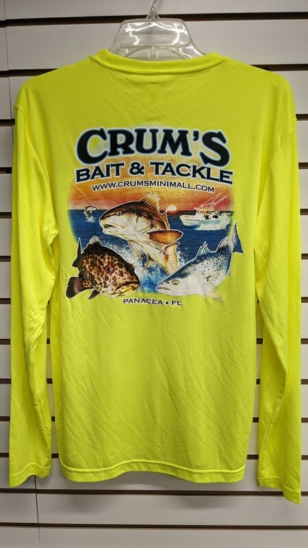 CRUMS ORIGINAL LOGO NEON YELLOW