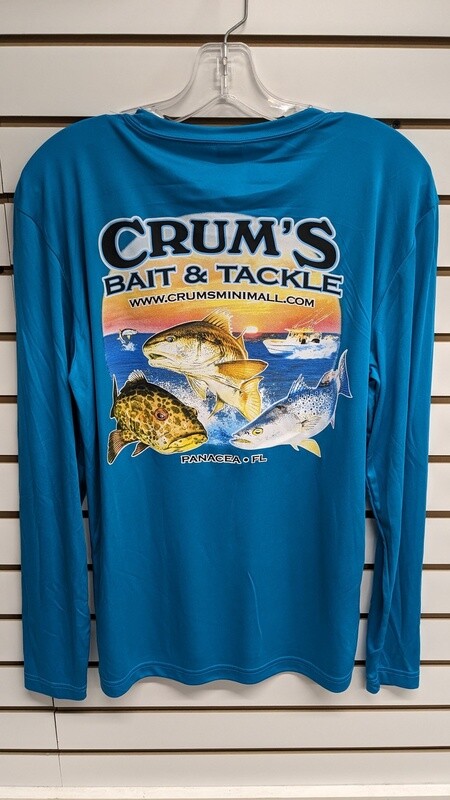 CRUMS ORIGINAL LOGO ATOMIC BLUE