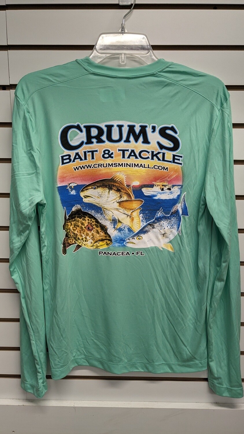 CRUMS ORIGINAL LOGO BRIGHT SEAFOAM, Size: S