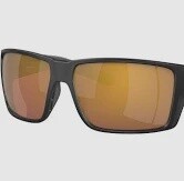 REEFTON PRO, FRAME: MATTE BLACK, LENS: GOLD MIRROR 580G