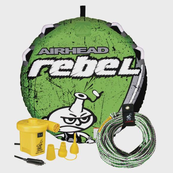REBEL KIT/ 1 RIDER TOWABLE TUBE/ROPE/PUMP