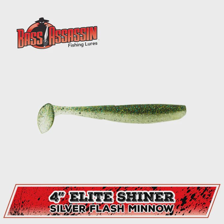 4&quot; FW ELITE SHINER, COLOR: SILVER FLASH MINNOW