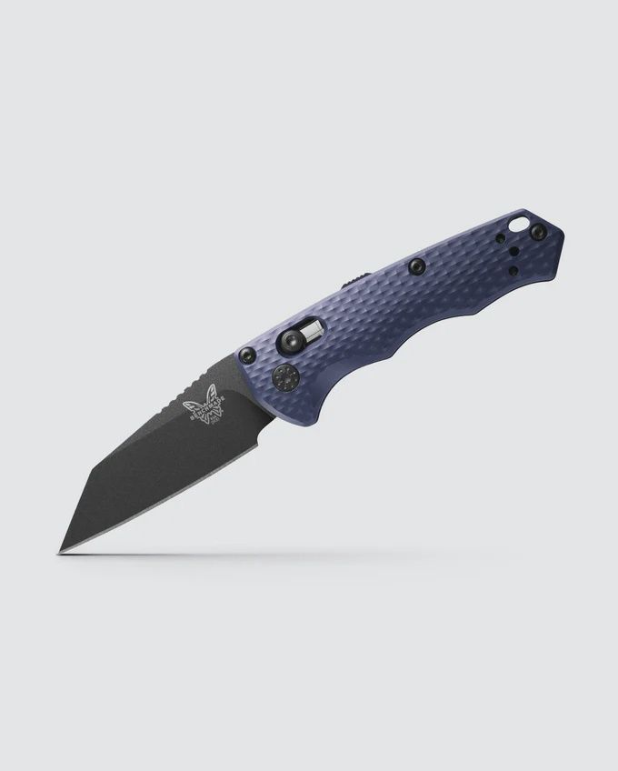 Auto Immunity Crater Blue Aluminum Wharncliffe