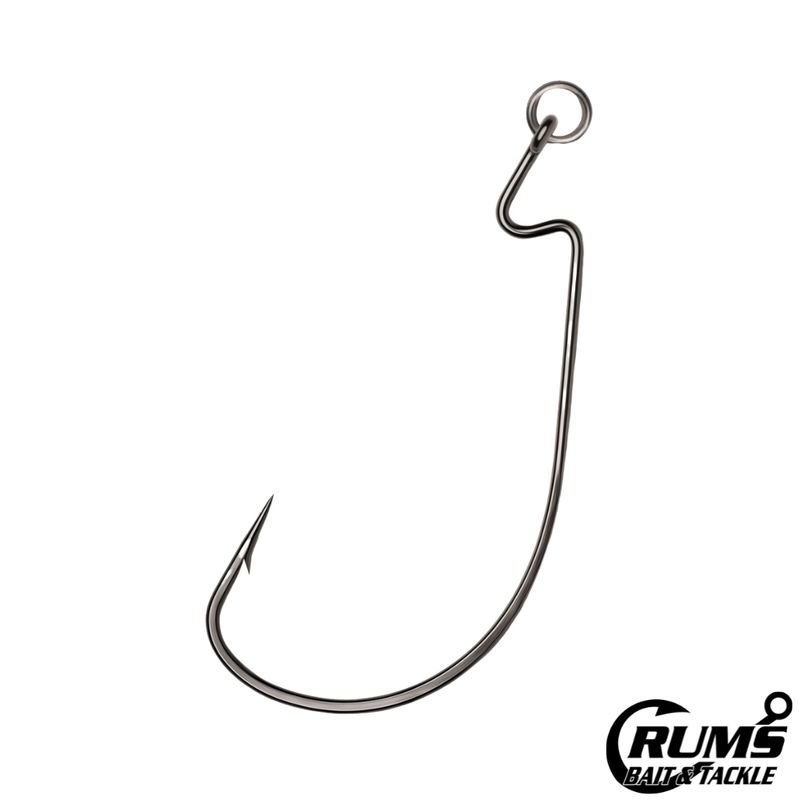 RINGED WIDE GAP HOOK BLACK NICKEL