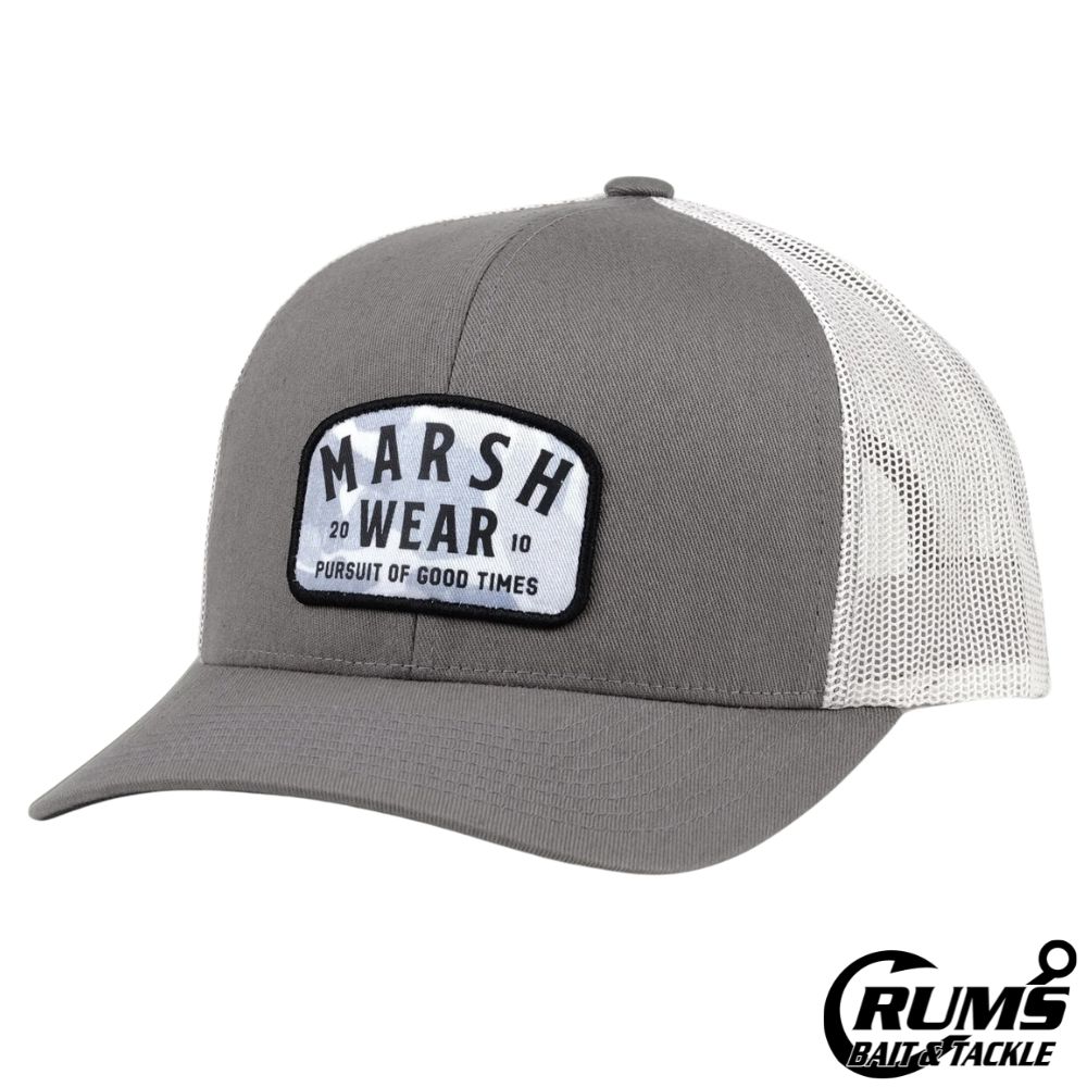 ALTON TRUCKER HAT, COLOR: STEEL