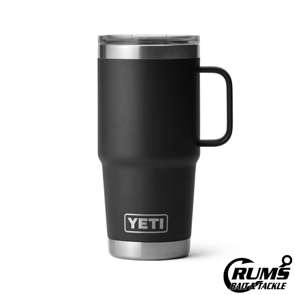 RAMBLER  TRAVEL MUG, COLOR: BLACK, Size: 20 OZ
