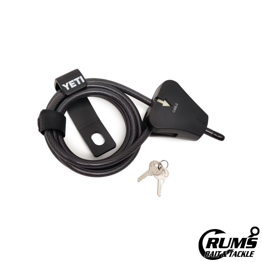 SECURITY CABLE LOCK &amp; BRACKET