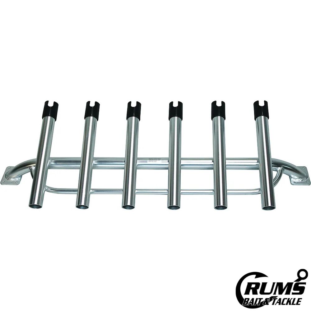 SIX ROD BOAT CONSOLE RACK