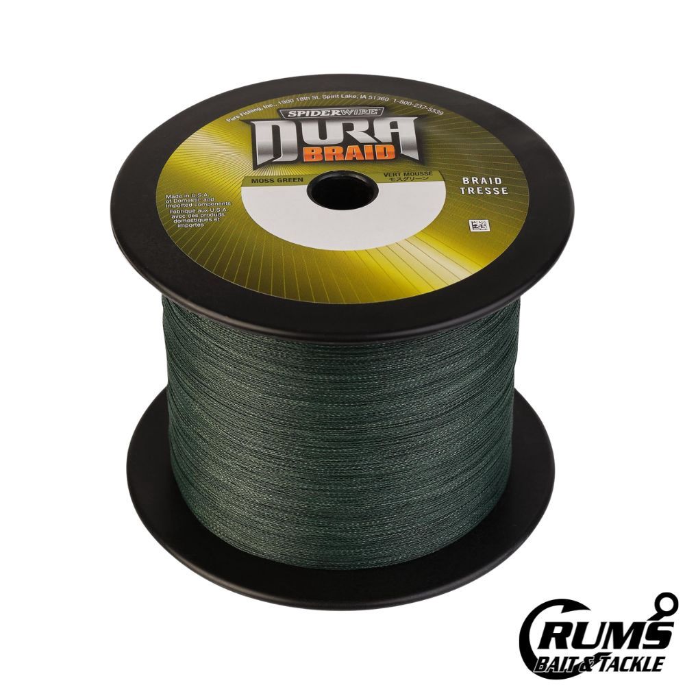 DURABRAID 3000 SM BULK SPOOL, Size: 20LB, COLOR: MOSS GREEN
