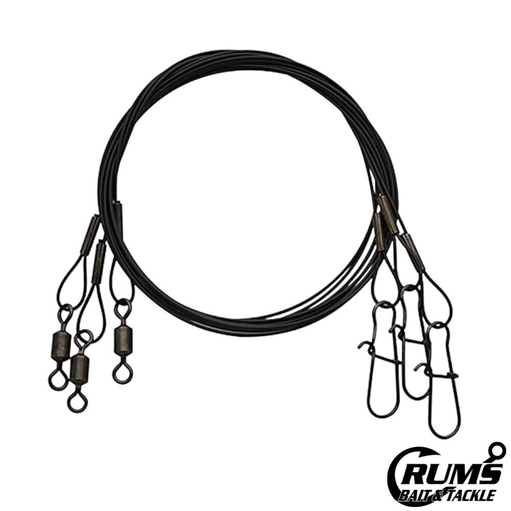 08012 STEEL  LEADER, LENGTH: 6&quot;-20#
