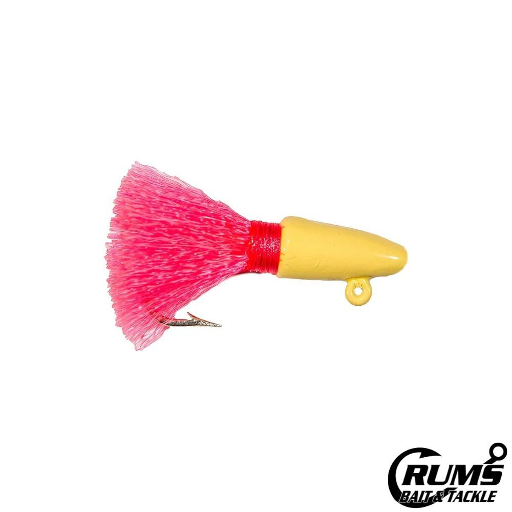POMPANO JIG 1/4OZ, COLOR: CREAM/PINK