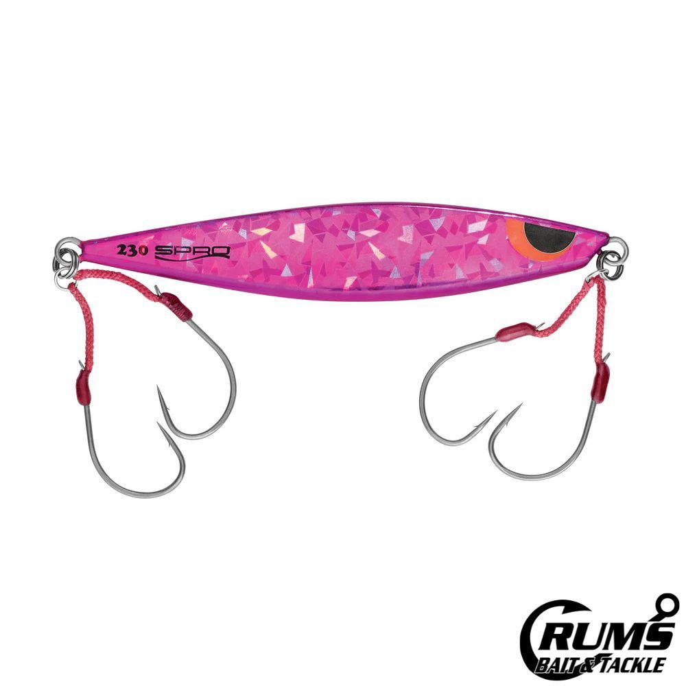 SHIMMY FLAT RIGGED, Size: 180G, COLOR: BARBIE PINK GLOW