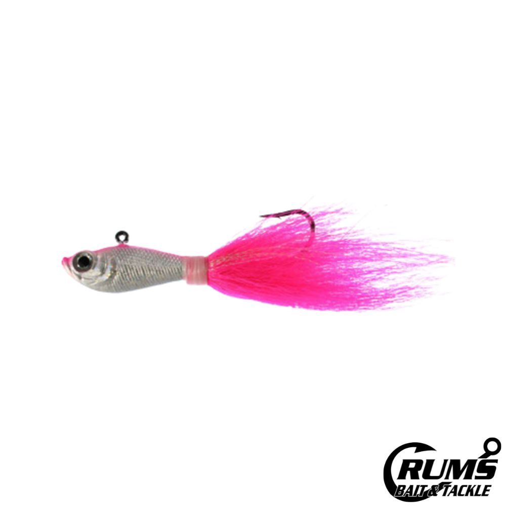 BUCKTAIL JIG 6OZ, COLOR: PINK